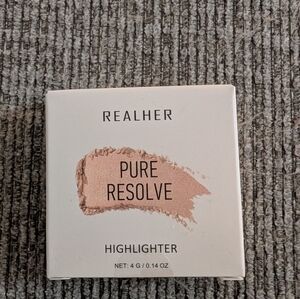Realher Pure Resolve Highlighter 4g/0.14 Oz NEW